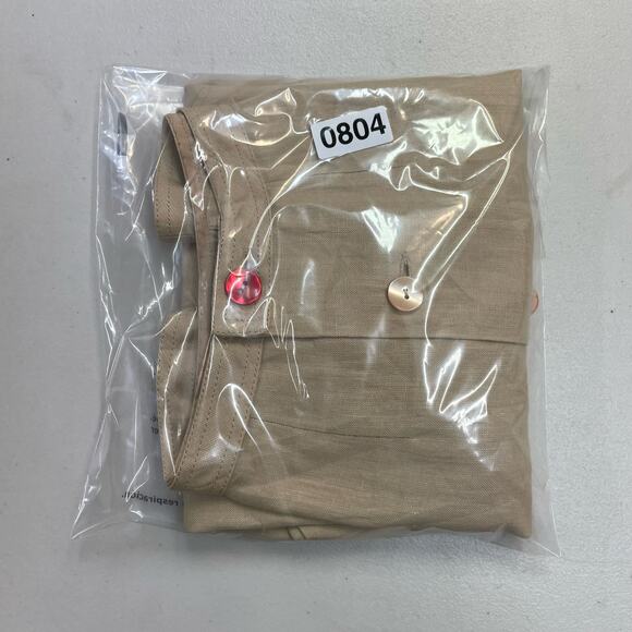 Gonzalo Comella Barcelona khaki midi button down skirt women's size 44 - Picture 13 of 13